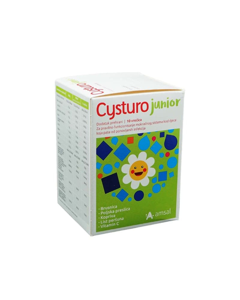 CYSTURO JUNIOR 10 QESE(PER INF.URINARE TEK FEMIJET)ME COPE