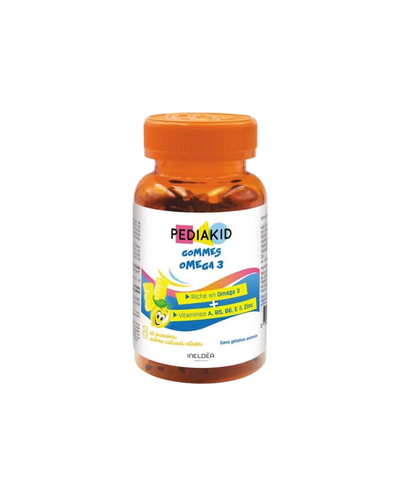 PEDIAKID GOMMES +OMEGA 3 A60