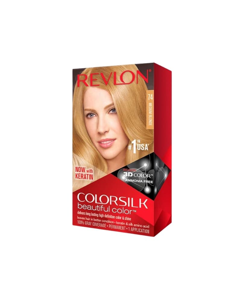 NGJYRE FLOKE COLOR SILK 74 MEDIUM BLONDE