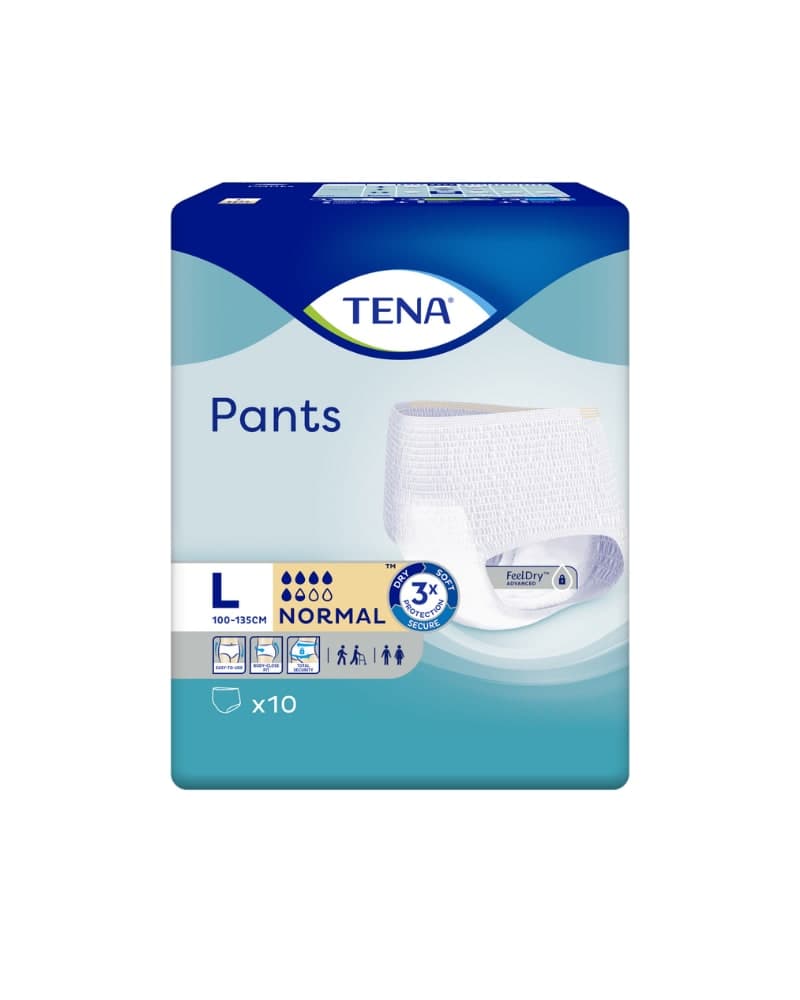 TENA PANTS NORMAL LARGE 10PCS