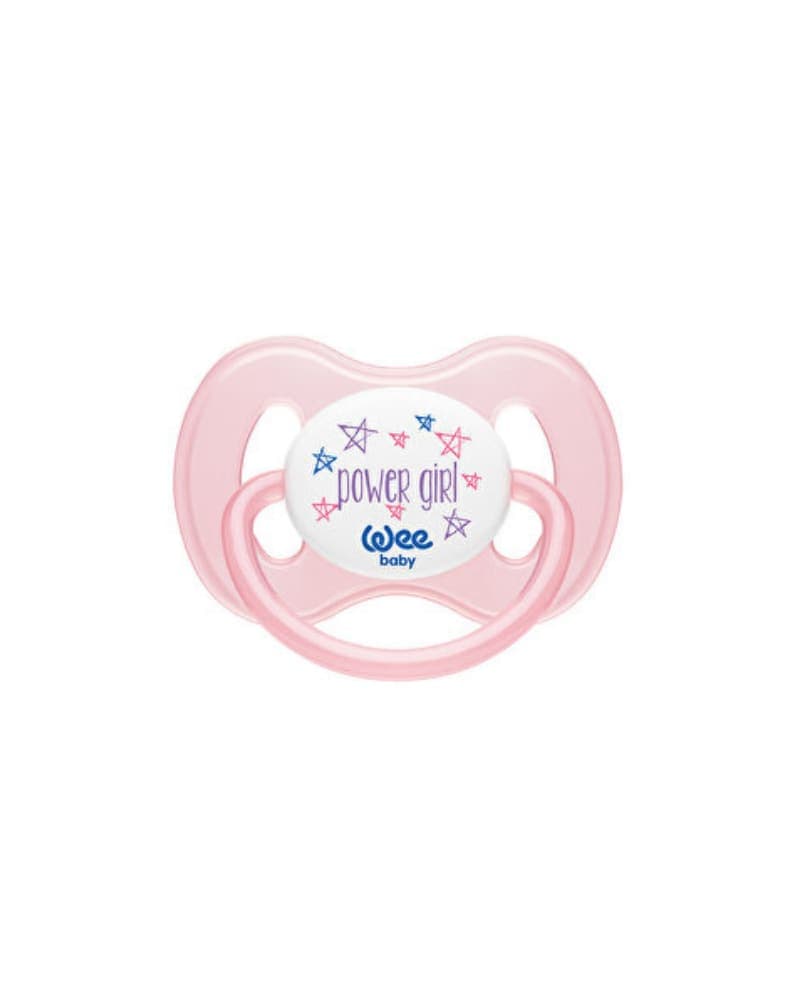 WEE BABY BUTTERFLY ORTHDONTIC TEAT SOOTHER NO:1  24X24