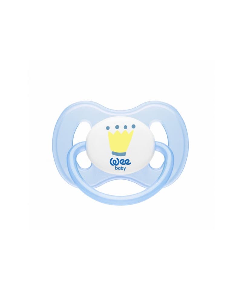 WEE BABY BUTTERFLY ORTHDONTIC TEAT SOOTHER NO:2 24X24