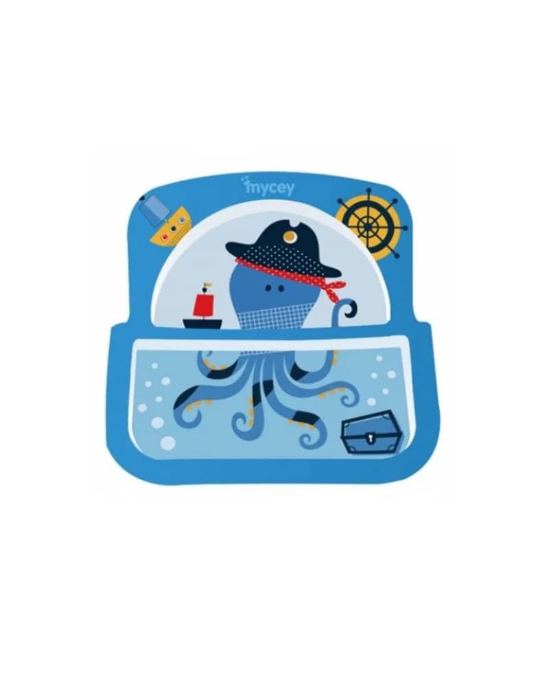 MYCEY TWO SECTION PLATE - PIRATE
