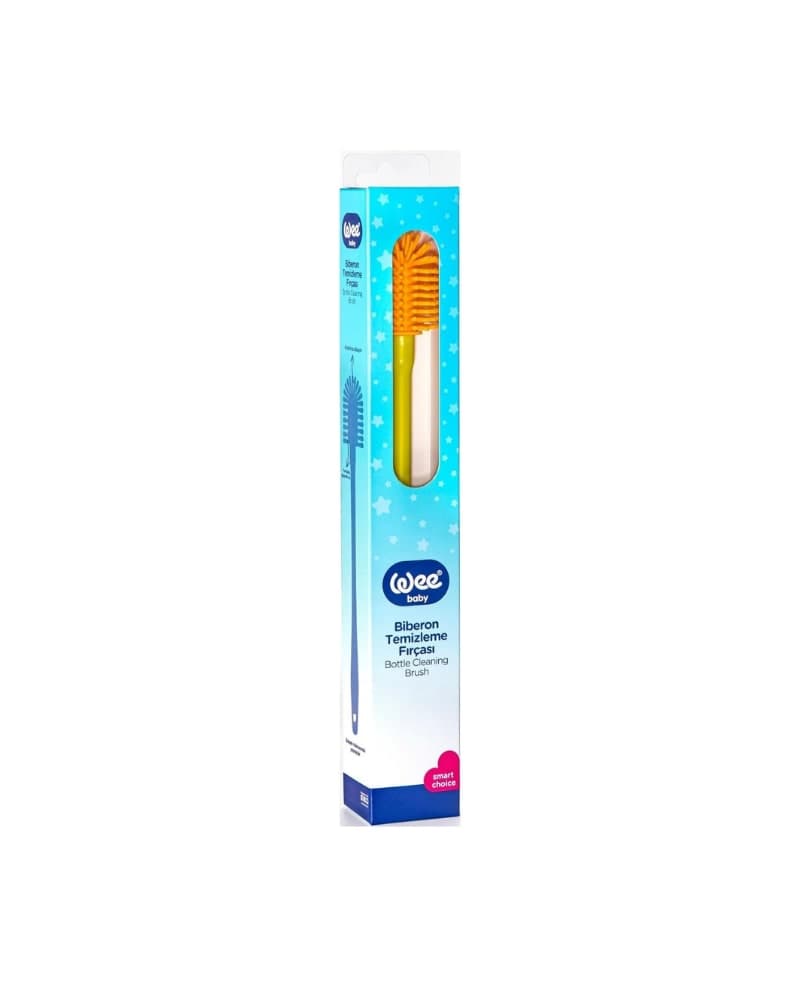 WEE BABY FEEDING BOTTLE CLEANING BRUSH (SILICON)