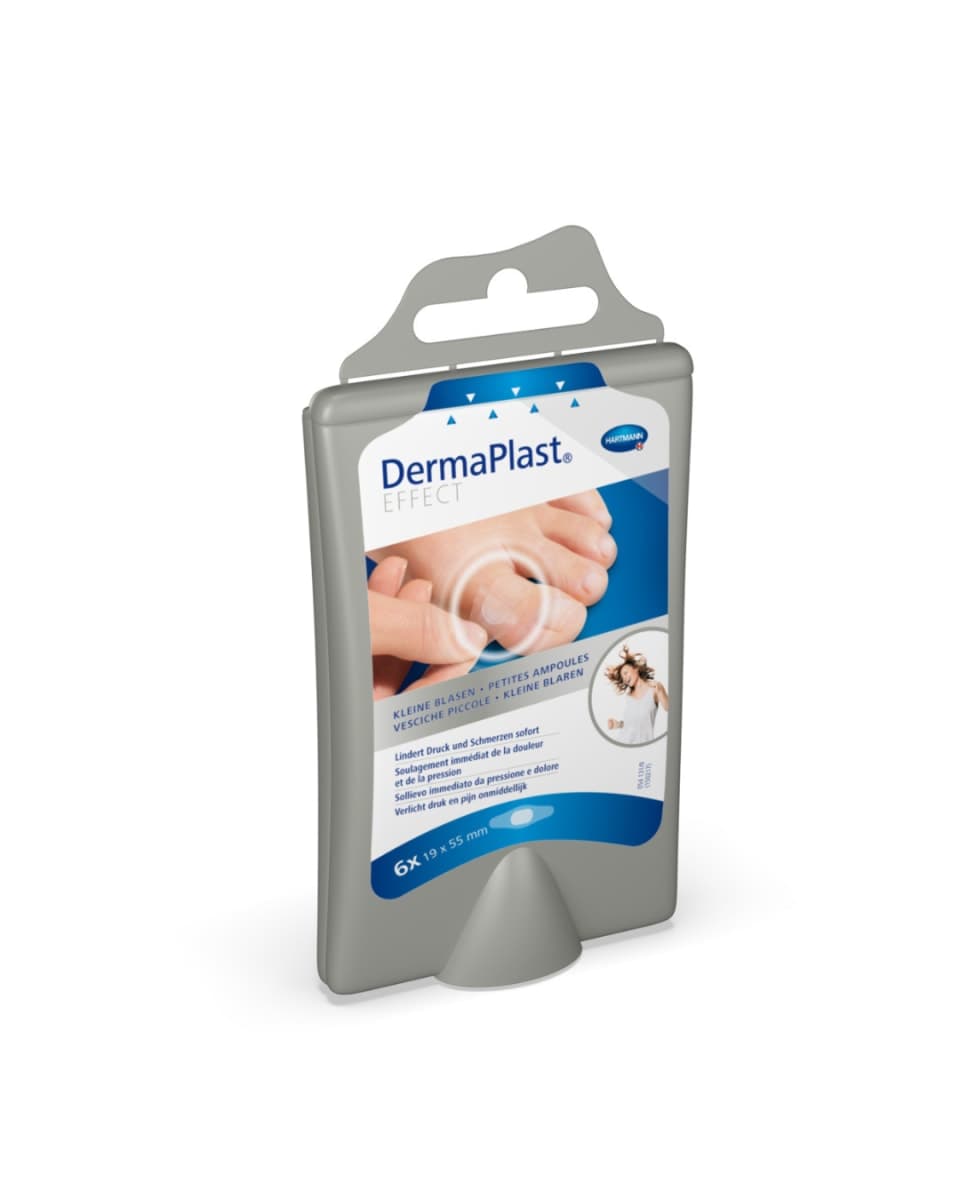 DERMAPLAST EFFECT TOES 19X55MM WEST P6