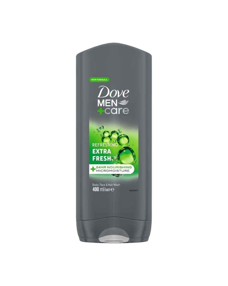 DOVE SG MEN EXTRA FRESH 400 ML