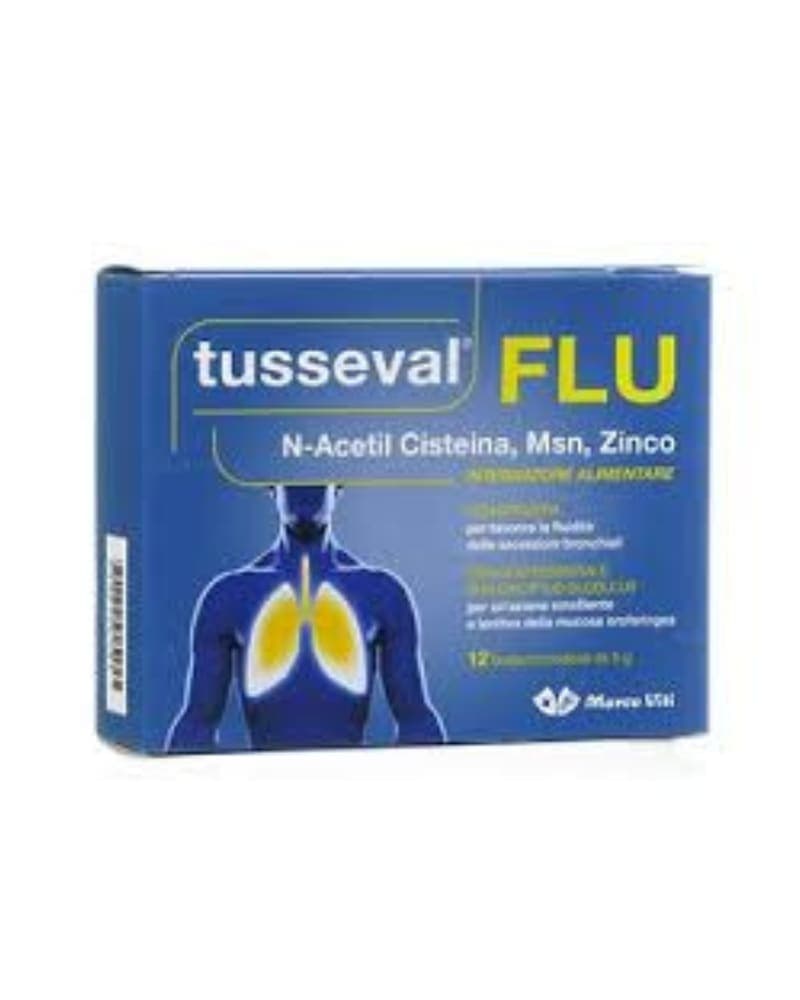 TUSSEVAL FLU 12BS X5GR ME COPE