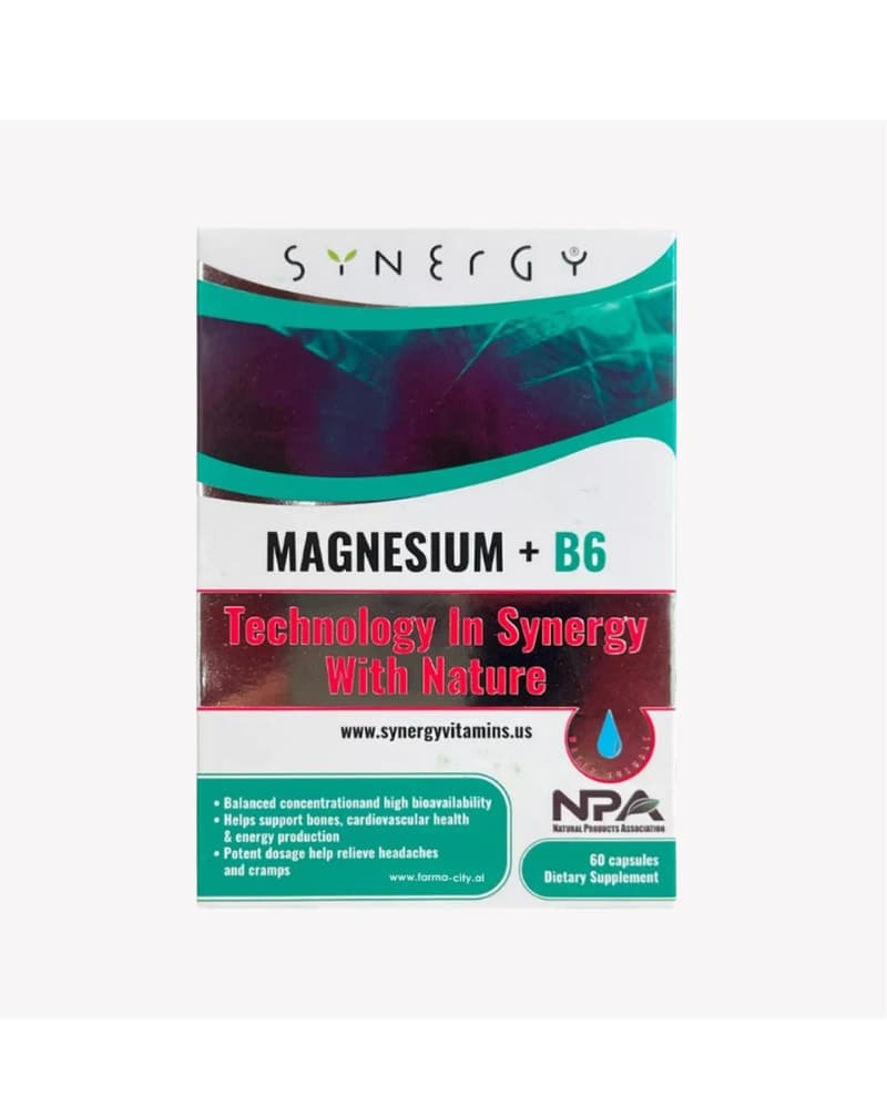 MAGNEZIUM B6 CPS (360MG/25MG) A 60