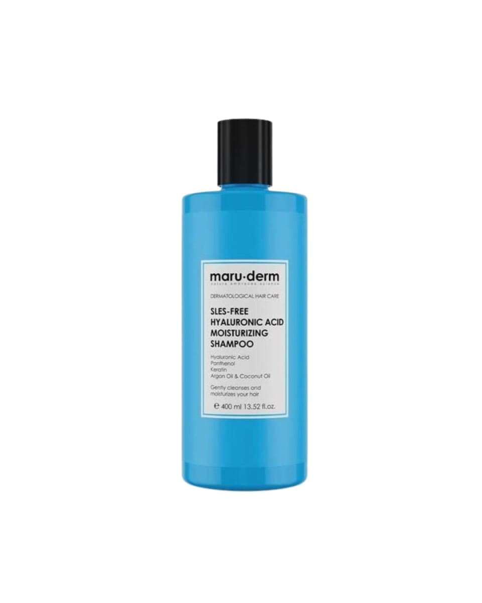 MARUDERM Slees-Free Hyaluronic Acid Moisturizing Shampoo 400 ml
