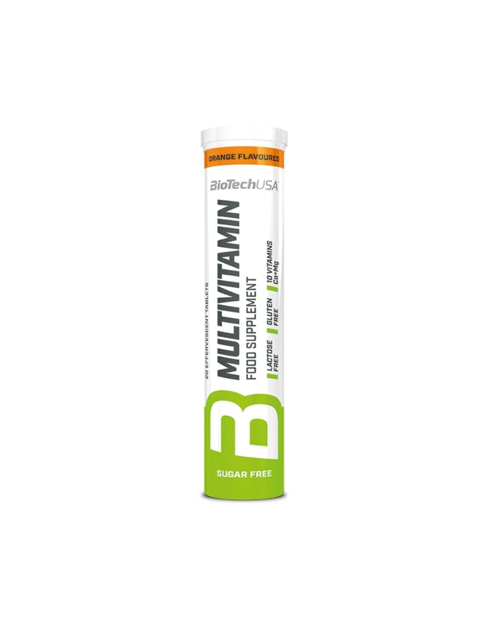 Multivitamin effervescent tablets - orange