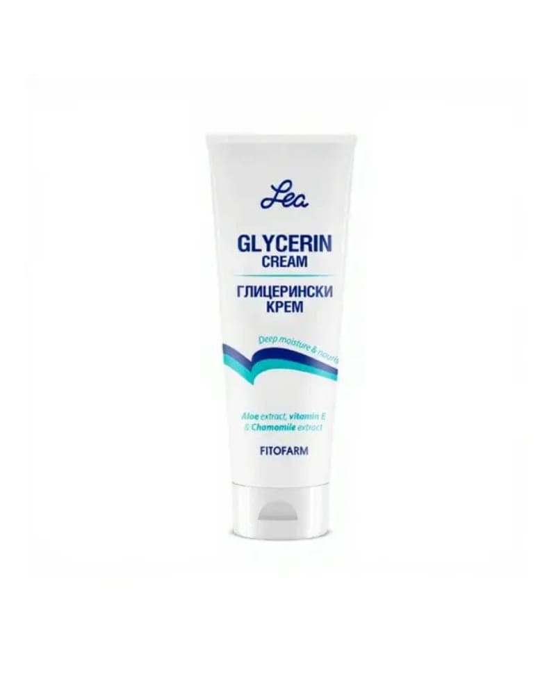 LEA GLYCERINE WITH ALOE VERA CHAMOMILE EXT AND VITAMIN E CREAM 75 ML