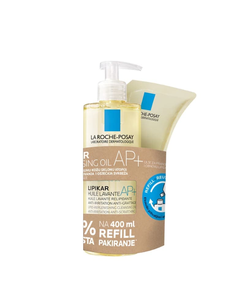 LIPIKAR CLEANSING OIL+LIPIKAR REFILL 400ML L.8801
