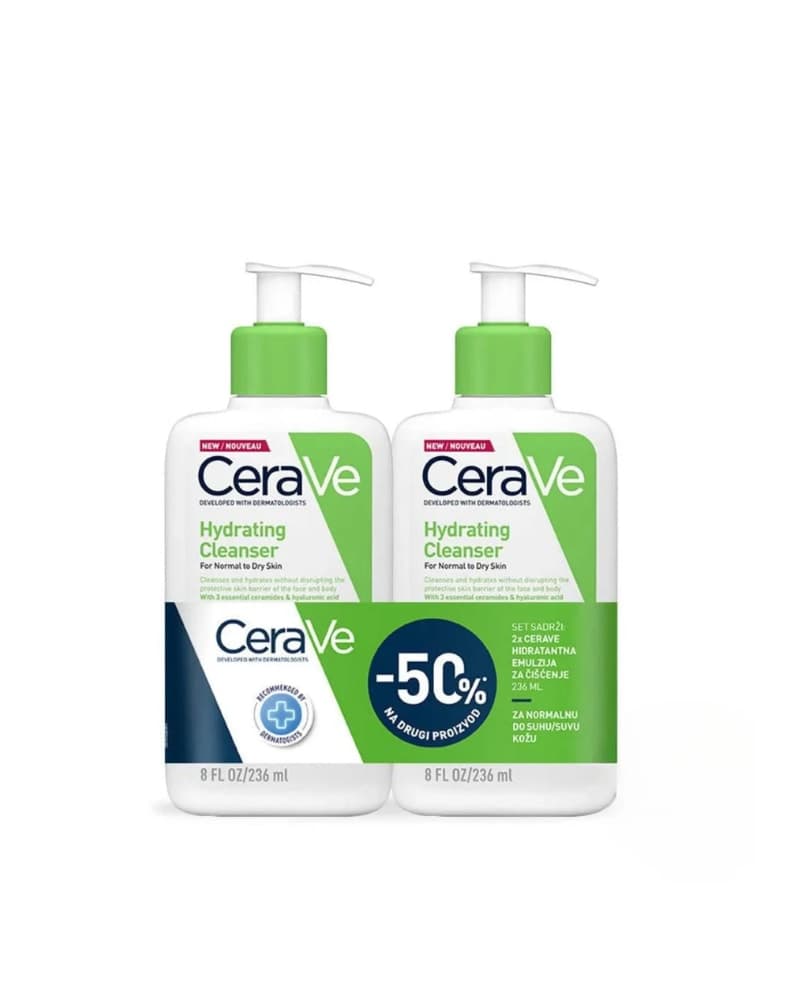 HYDRATING CLEANSER 236ML 2 PAKO PROMO C.0375