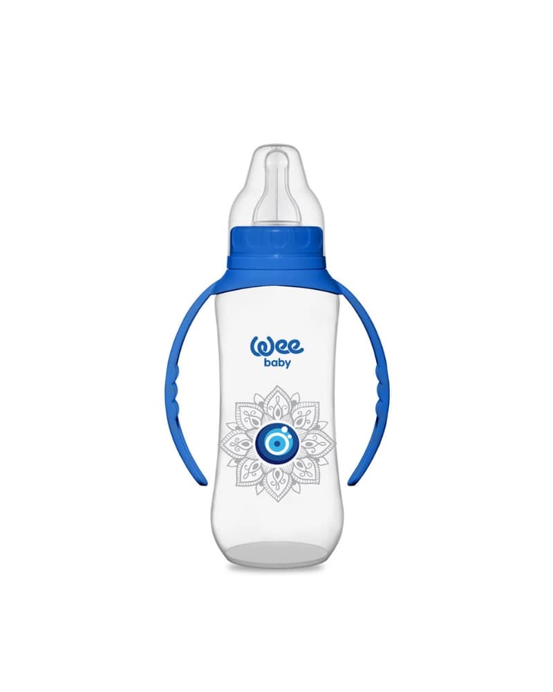 WEE BABY EVIL EYE PP FEEDING BOTTLE WITH HANDLE 270ML