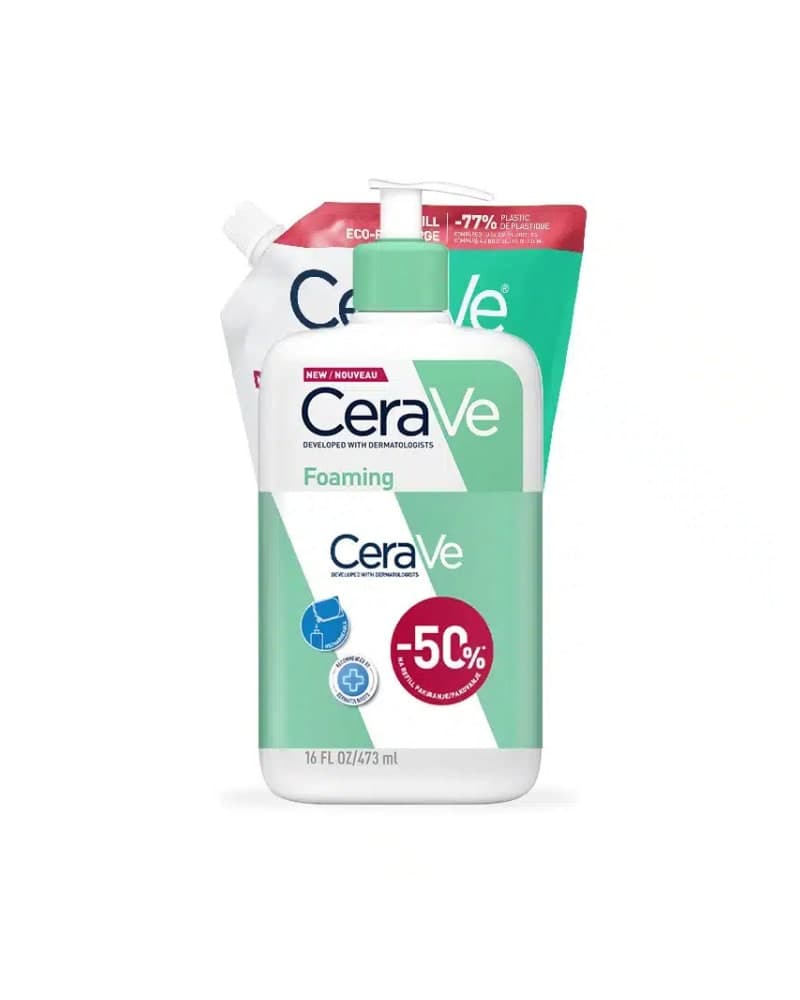 FOAM. CLEANSER+REFILL NORMAL TO OILY 473ML C.1619