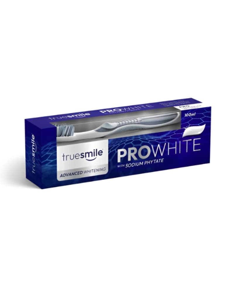 TRUESMILE 100ML PROWHITE SODIUM PHYTATE TOOTHPASTE + BRUSH 75ML