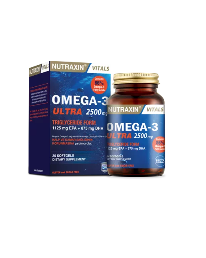 NUTRAXIN OMEGA 3 ULTRA 2500MG A30 SOFTGEL