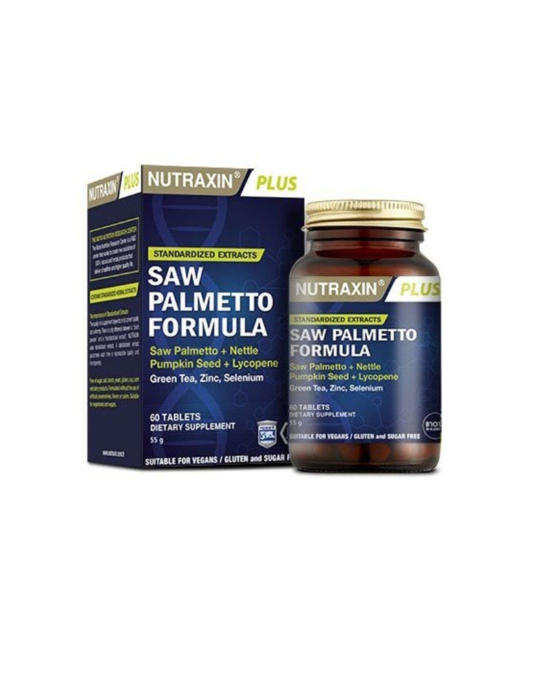 NUTRAXIN SAW PALMETTO FORMULA A60 TAB