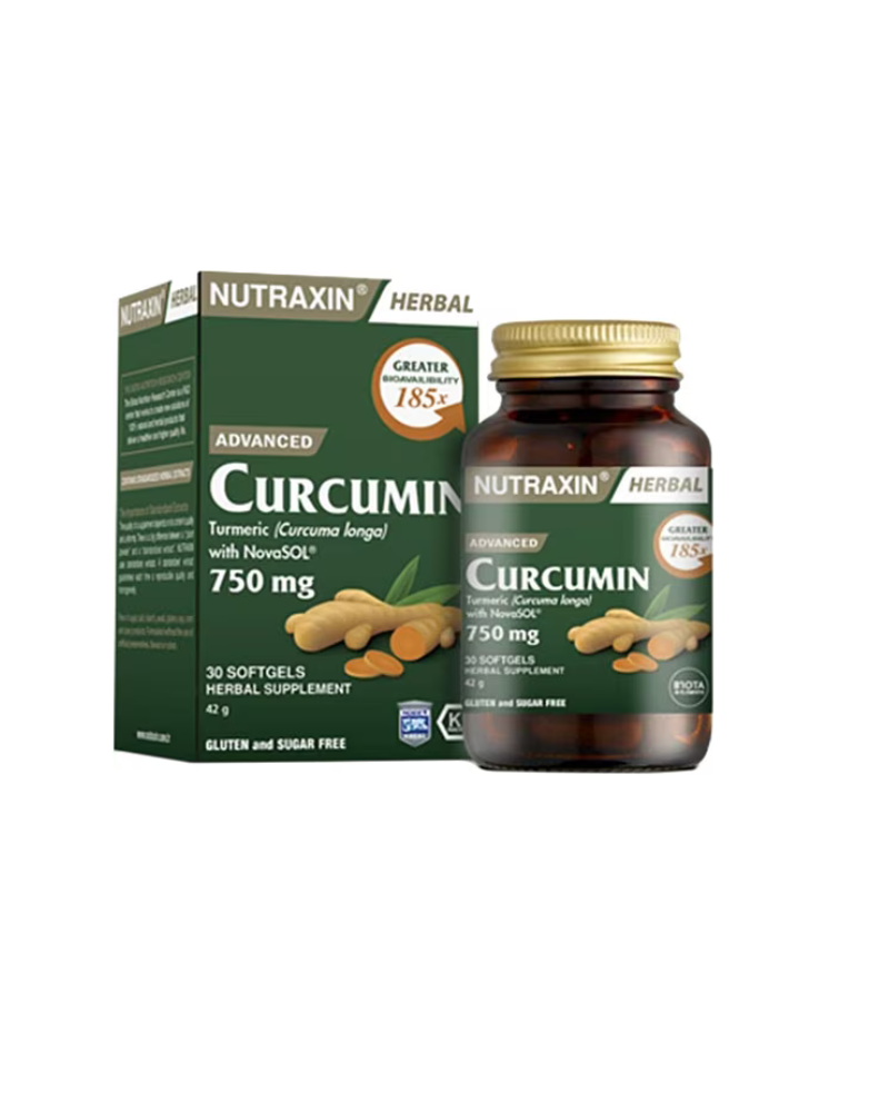 NUTRAXIN CURCUMIN ADVANCED 750MG A30 SOFTGEL