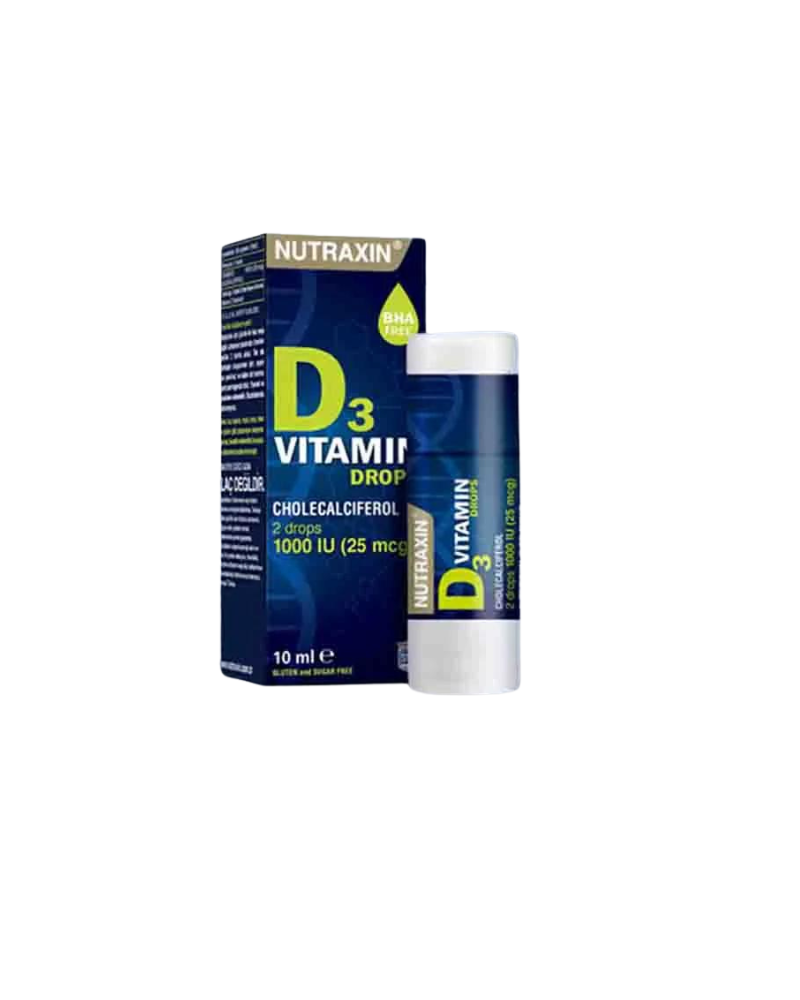 NUTRAXIN D3 VITAMIN DROPS 10ML