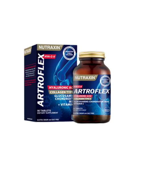 NUTRAXIN ARTROFLEX +ACID HYALURONIK+KOLAGJEN A90 TBL