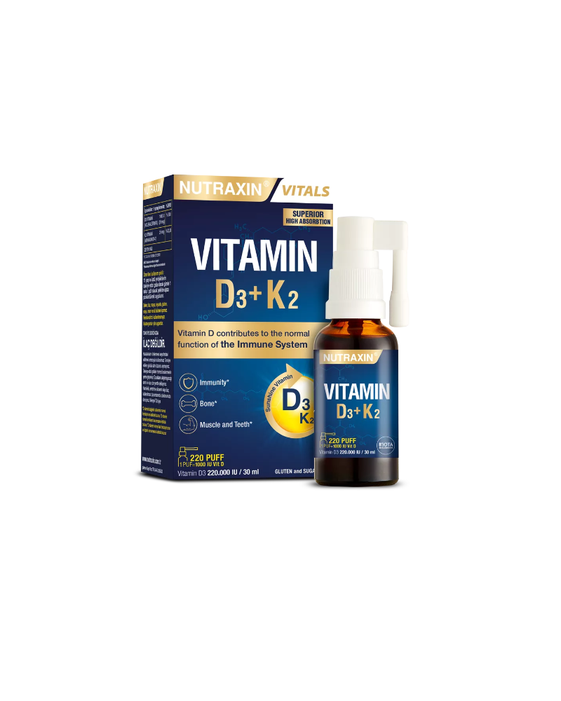 NUTRAXIN VITAMIN D3K2 SOL 30ML