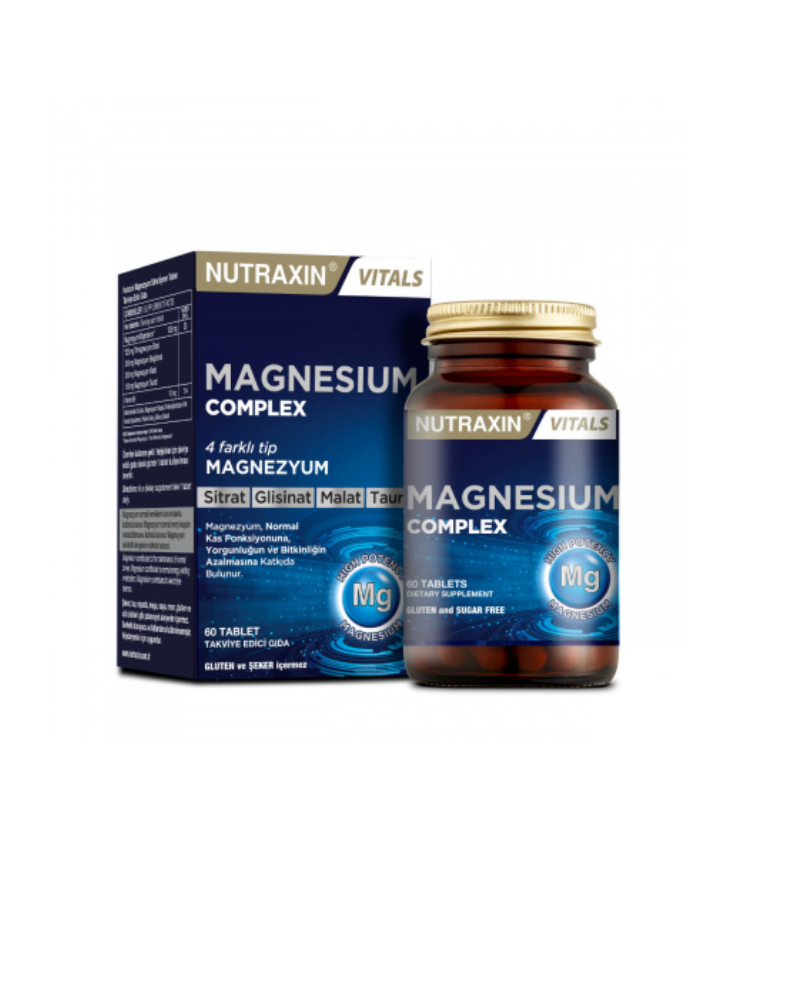 NUTRAXIN MAGNESIUM COMPLEX+B6  A60 TAB