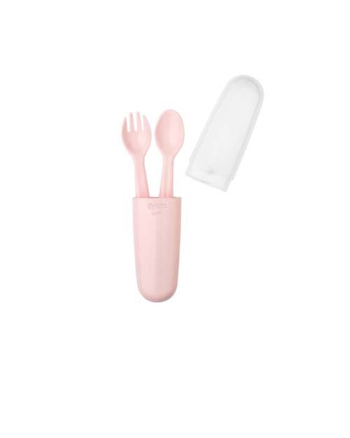 Wee Baby Fork+Spoon & Case