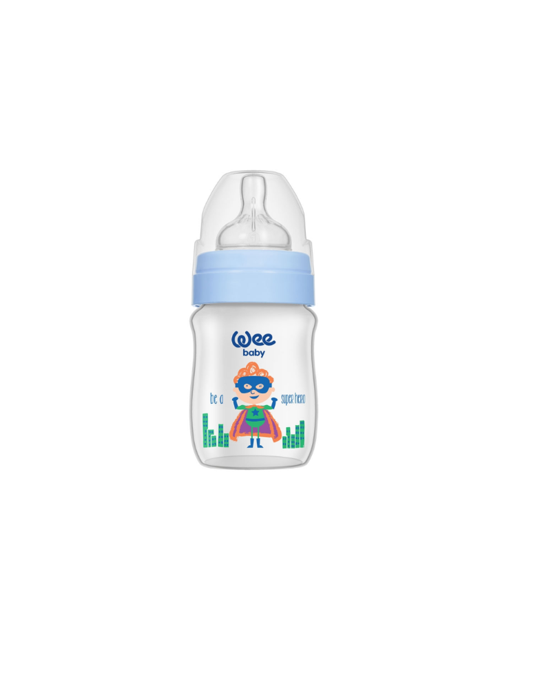 Wee Baby PP Classic+ Wide neck Thematic Feeding Bottle 150 ml 12×12