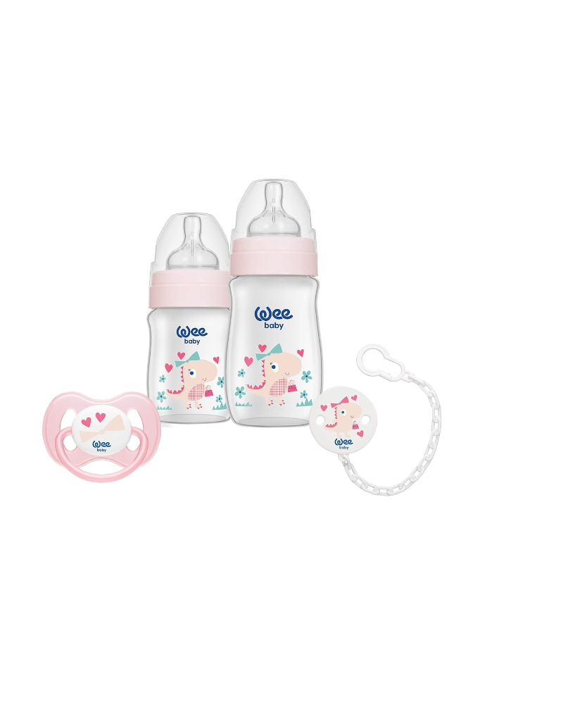 Wee Baby Dino Set – Pink