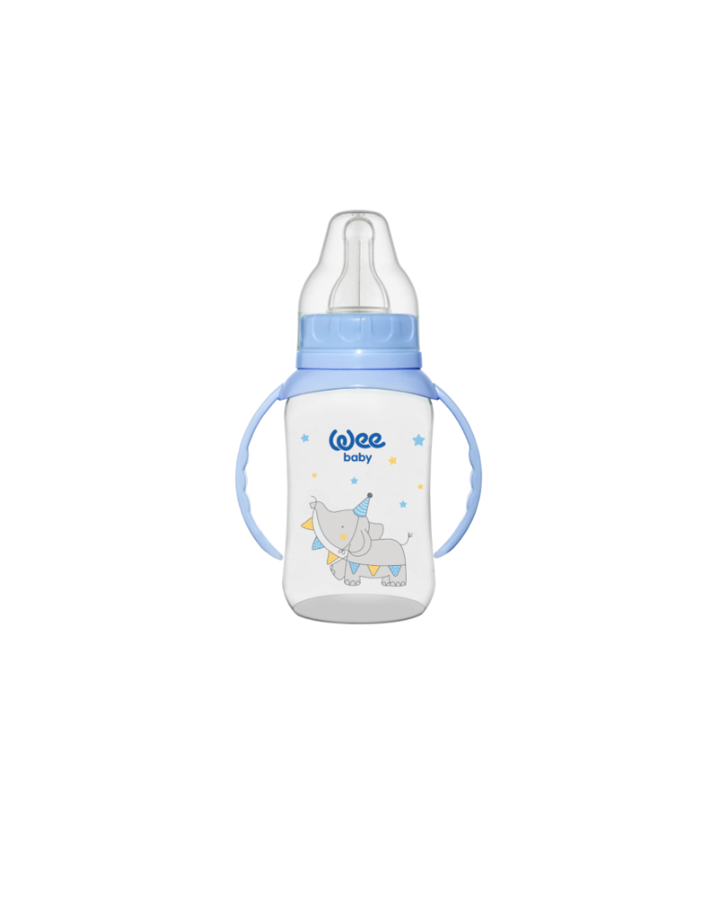 Wee Baby Safari PP Feeding Bottle With Grip 150ml