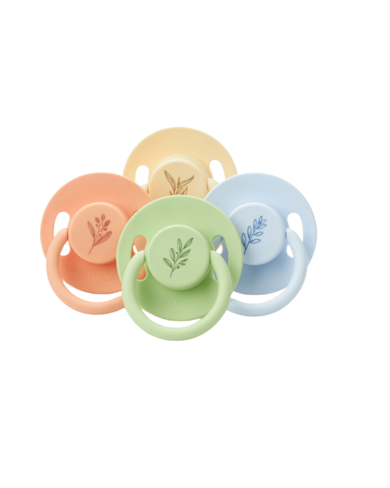 Wee Baby Pure Rubber Tip Soothers No:3 (18+ Month)