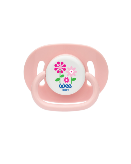 Wee Baby Opaque Oval Body Round Teat Soother No 3 (blister) 24×24 (18+ Month)