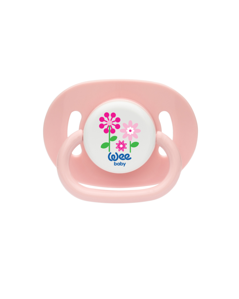 Wee Baby Opaque Oval Body Round Teat Soother No 1 (blister) 24×24 (0-6 Month)