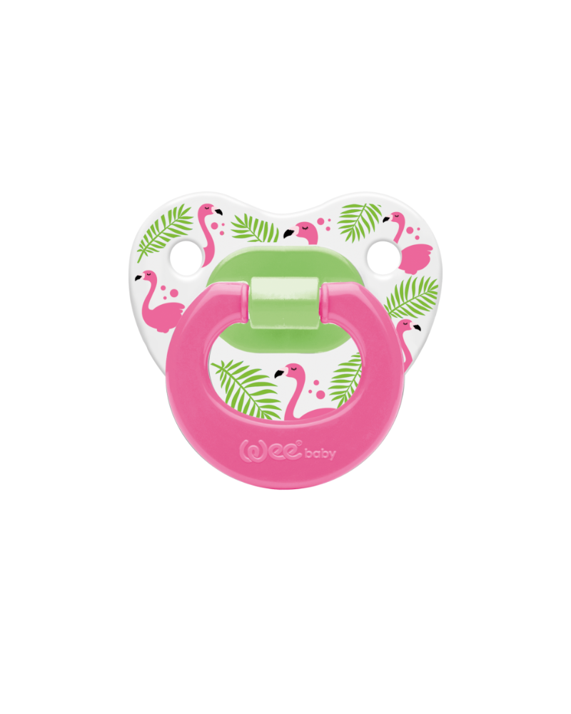 Wee Baby Patterned Body Orthodontic Soother No: 2 24×24 (6-18 Month)