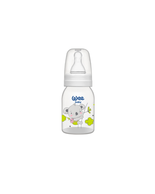 Wee Baby Classic PP Feeding Bottle 125 ml (silicone nipple No:1) 12×16