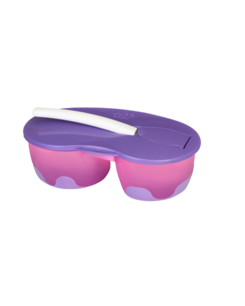 Wee Baby 2-Section Feeding Bowl Set