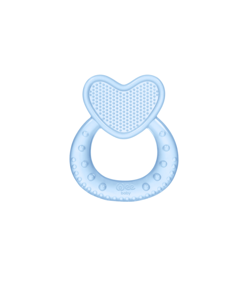 Wee Baby Heart Shaped Silicone Teether