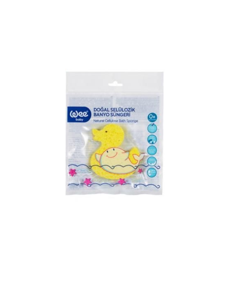 Wee Baby Natural Cellulose Bath Sponge A1