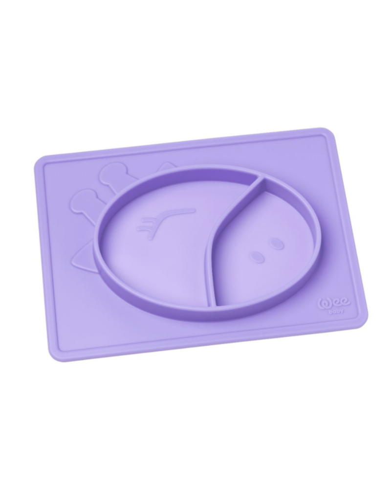 Wee Baby Silicone Placemat Plate