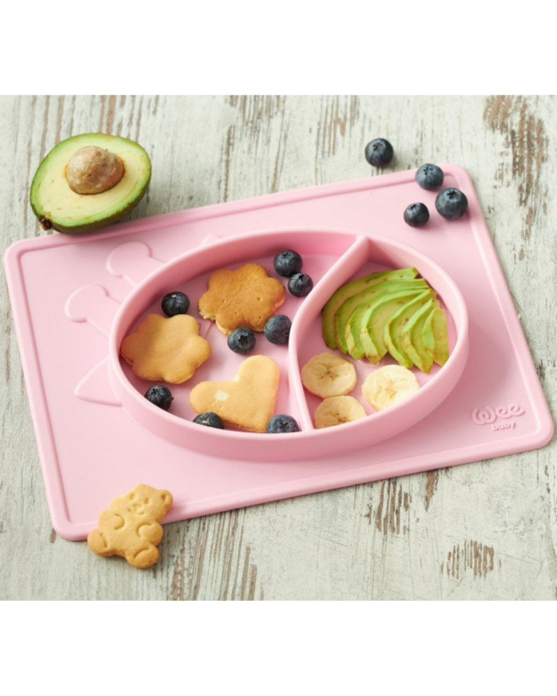 Wee Baby Silicone Placemat Plate