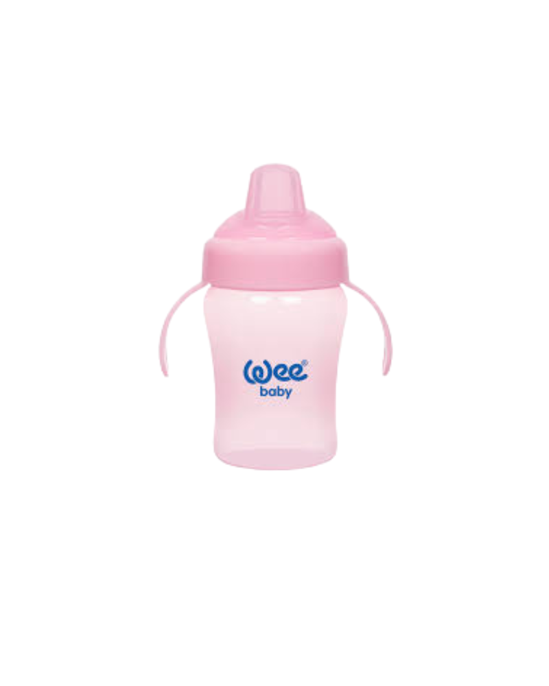 Wee Baby Colorful Non Spill Cup with Grip 240 ml