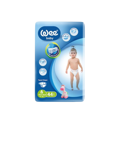 Pelena për bebe Wee Baby Size No:6 (XLarge  15kg+) (44 Copa)