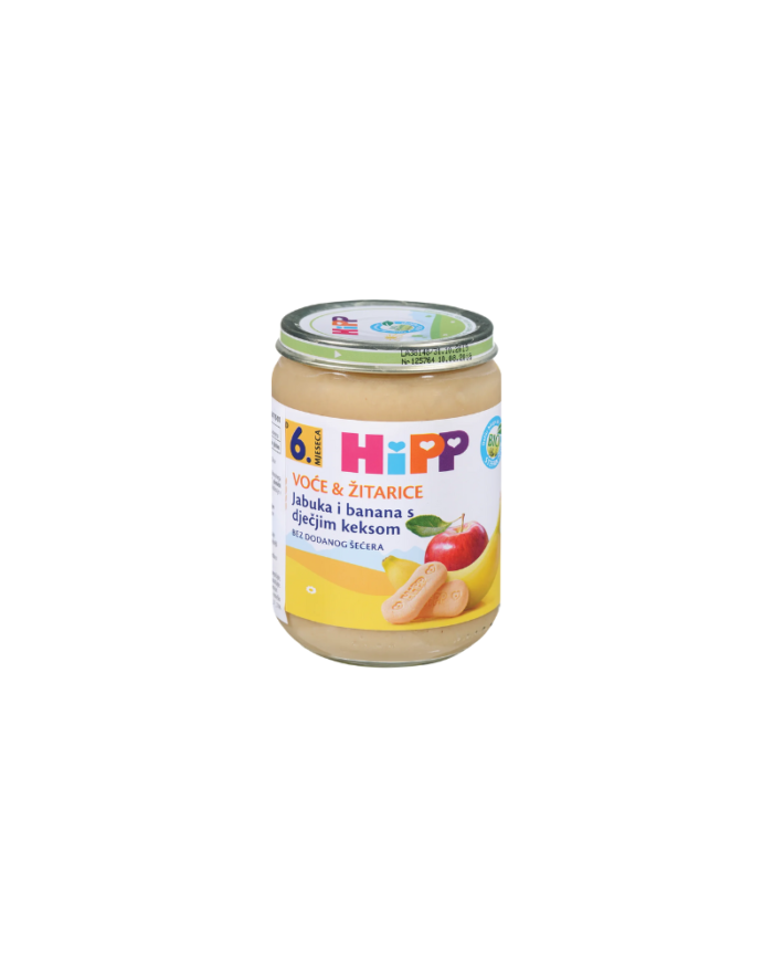 HIPP MOLLE BANANE ME BABY KEKS BIO 190 GR