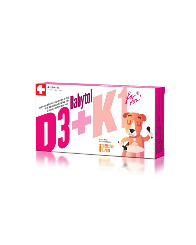 BABYTOL D3+K1 30 CPS