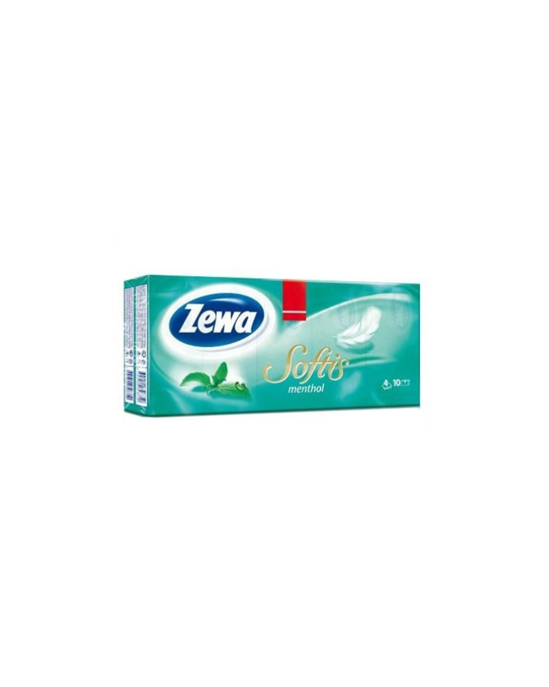 28069 ZEWA SOFTIS MENTHOL 6+2PCS
