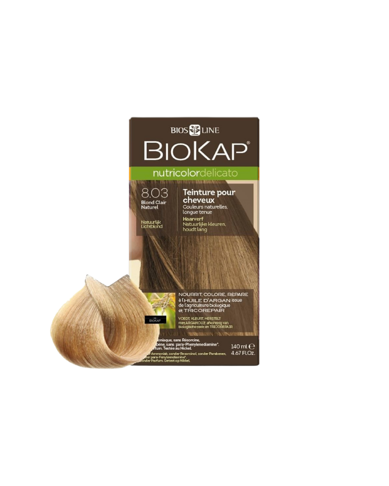 BIOKAP NUTRICOLOR DELICATO 8.03