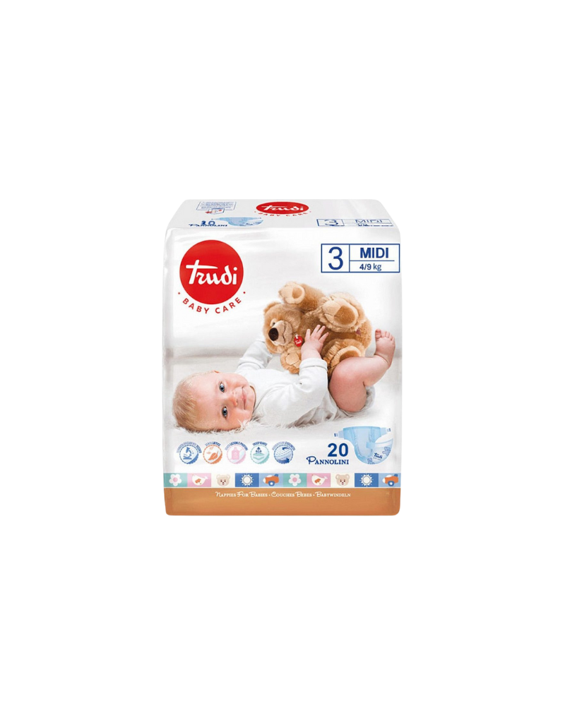 TRUDI PANOLINI 3 MIDI 4-9KG 20PCS