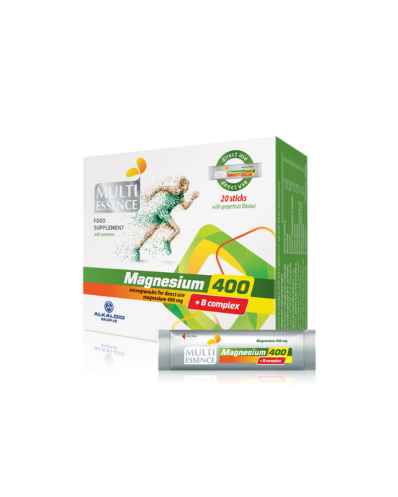 MAGNEZIUM 400+B-COMPLEX QESE A20 ME COPE