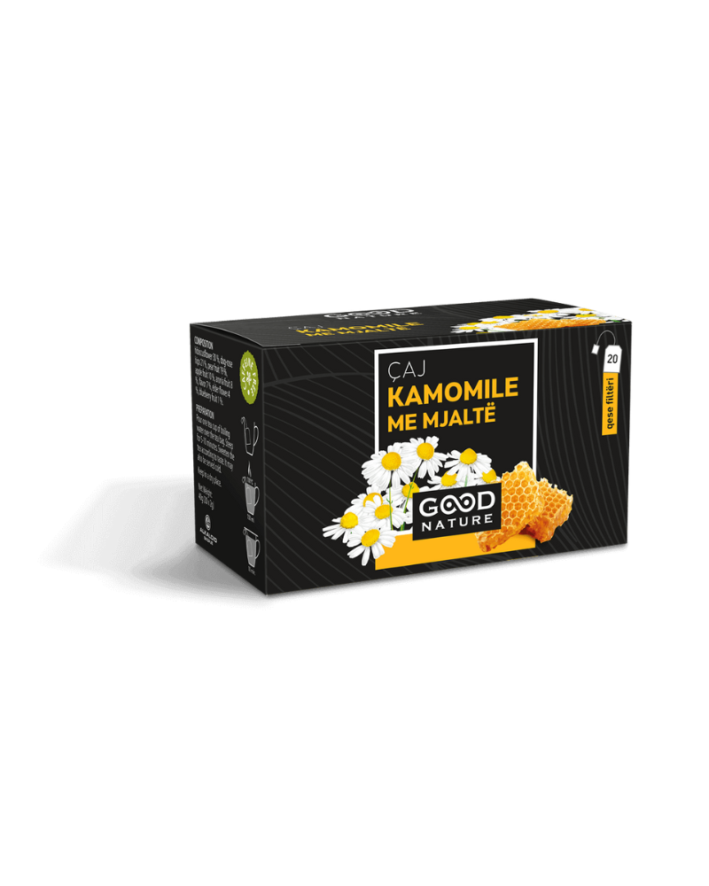 CAJ KAMOMIL ME MJALTE FILT. 20X1GR